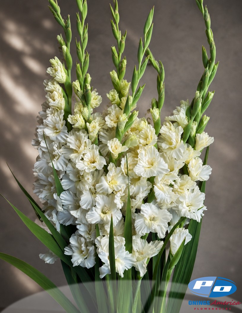 Sweet Crystal - Gladiolus Photo #2